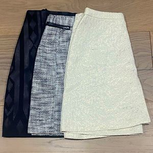 Lot of 3 H&M Miniskirts - Size 2 & 4